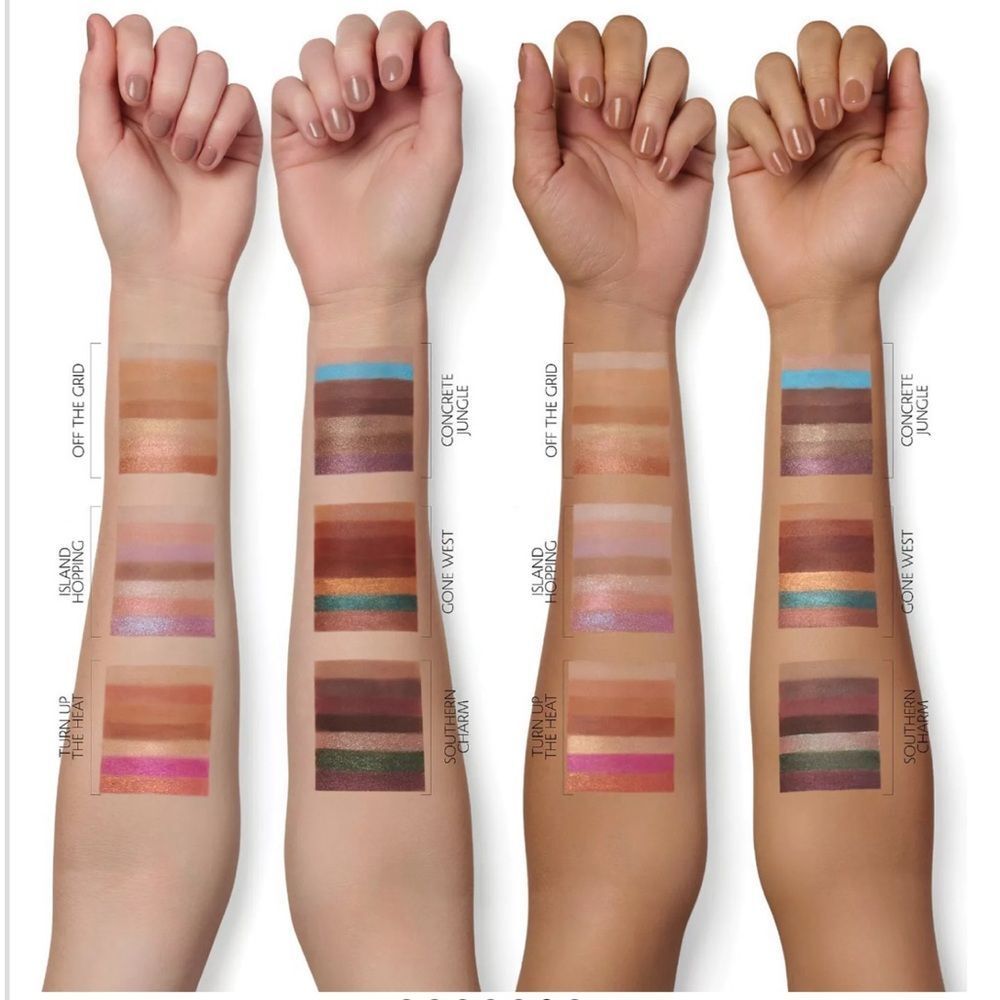 Sephora Destinations Island Hopping Eyeshadow Palette roses, lilacs multi finish - Picture 5 of 7